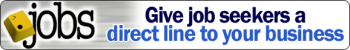 .JOBS - Give job seekers a direct line to your business.
