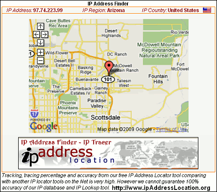 ip Address Location website