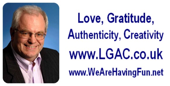 Love, Gratitude, Authenticity, Creativity... LGAC - Click here for the 30 Day Mental Cleanse website